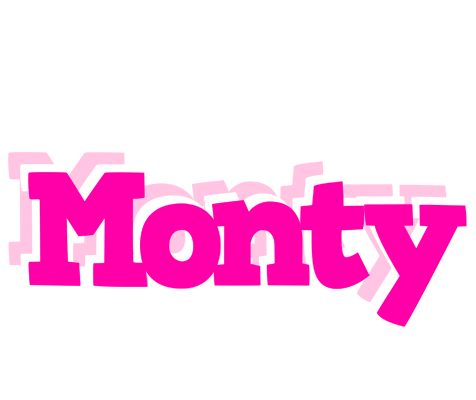 Monty dancing logo
