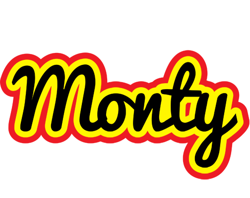 Monty flaming logo