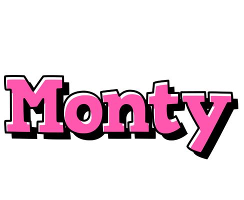 Monty girlish logo