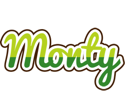 Monty golfing logo