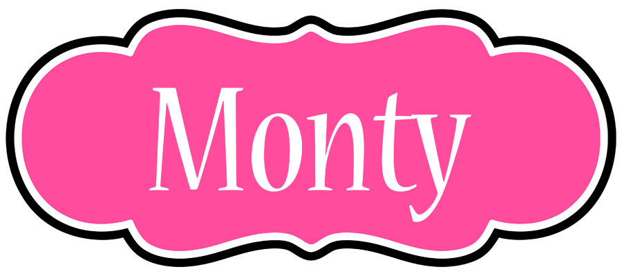 Monty invitation logo