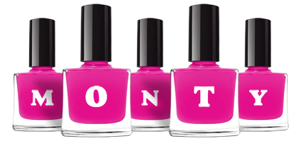 Monty nails logo