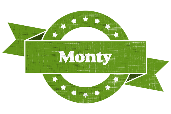 Monty natural logo