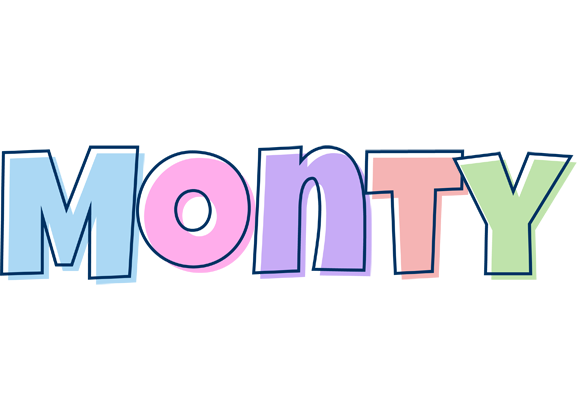 Monty pastel logo
