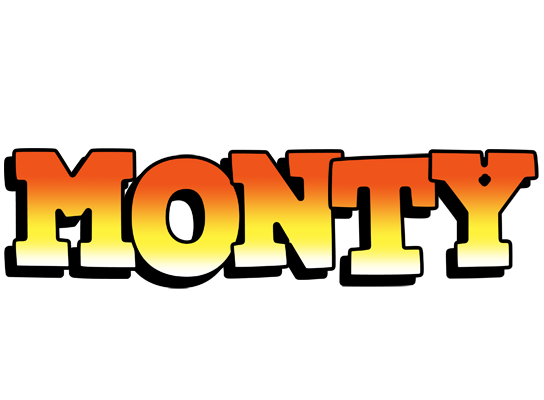 Monty sunset logo