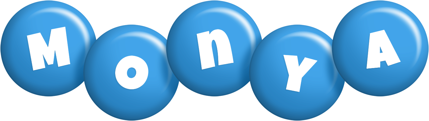 Monya candy-blue logo