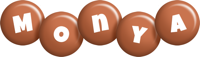 Monya candy-brown logo