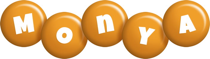 Monya candy-orange logo