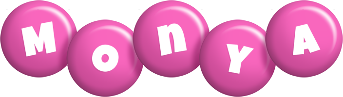 Monya candy-pink logo