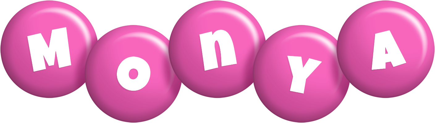 Monya candy-pink logo