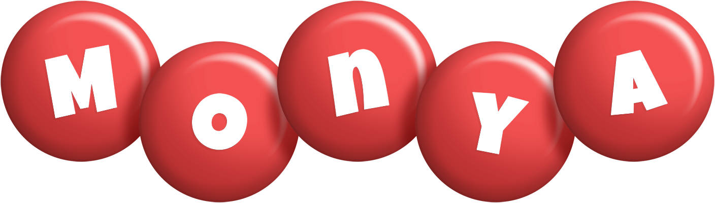 Monya candy-red logo