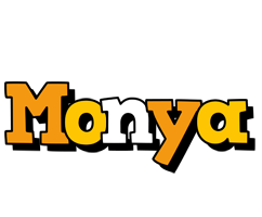 Monya cartoon logo