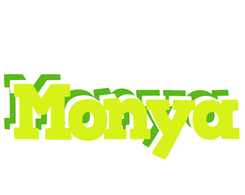 Monya citrus logo