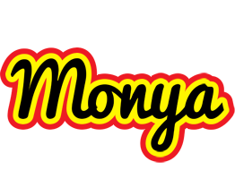 Monya flaming logo