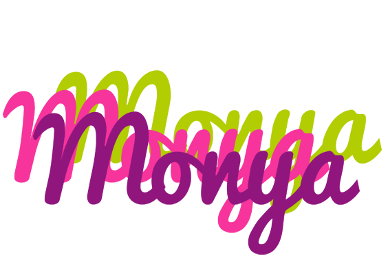 Monya flowers logo