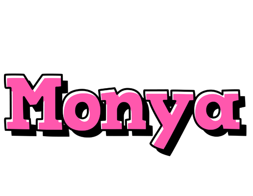 Monya girlish logo