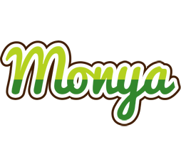 Monya golfing logo