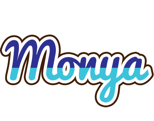 Monya raining logo