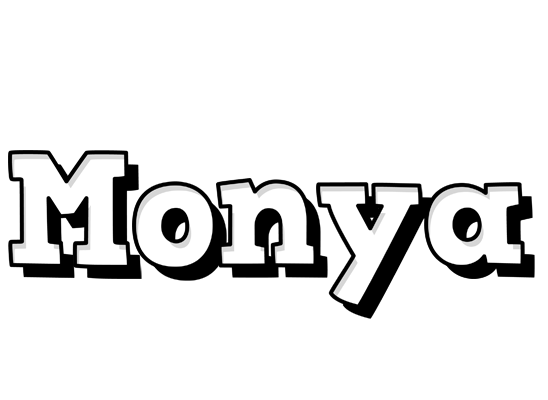 Monya snowing logo