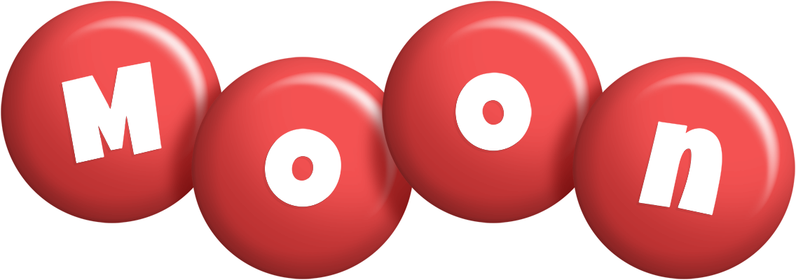 Moon candy-red logo