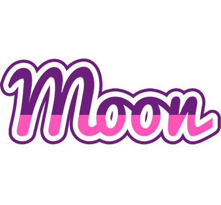 Moon cheerful logo