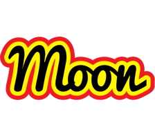 Moon flaming logo