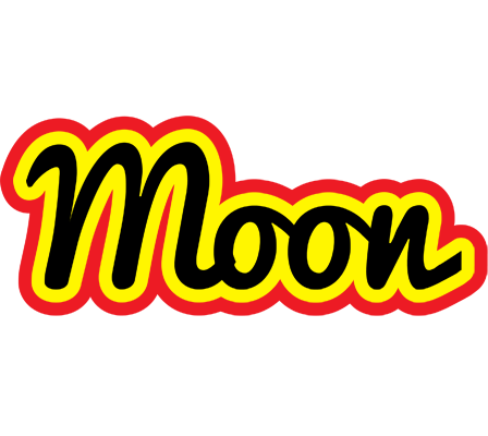 Moon flaming logo