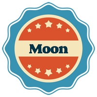 Moon labels logo