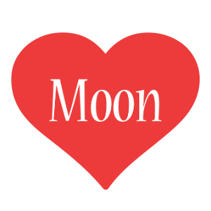Moon love logo