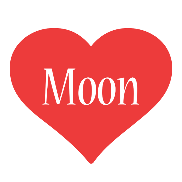 Moon love logo