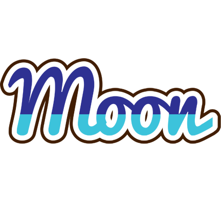 Moon raining logo