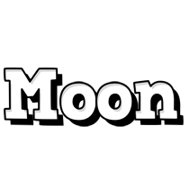 Moon snowing logo