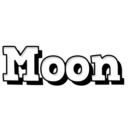 Moon snowing logo