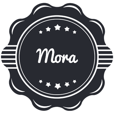 Mora badge logo