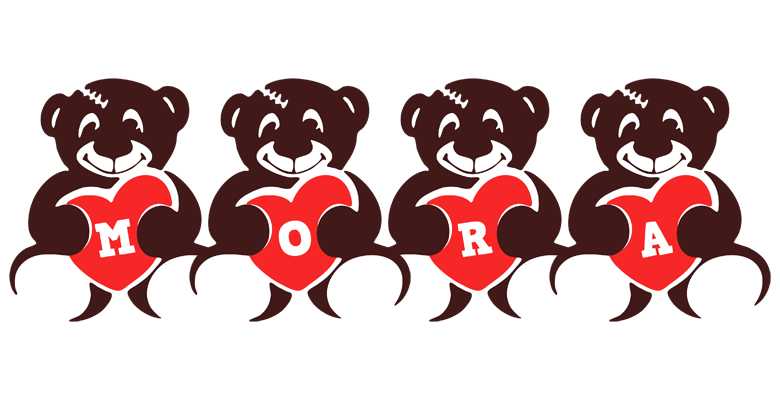 Mora bear logo