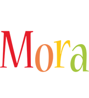 Mora birthday logo