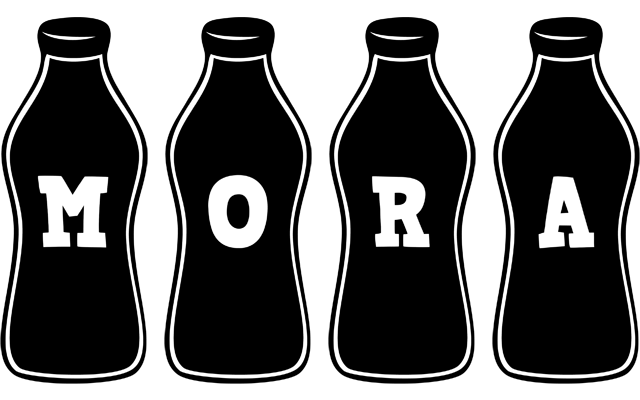 Mora bottle logo