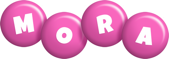 Mora candy-pink logo