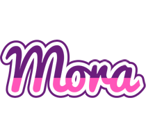 Mora cheerful logo