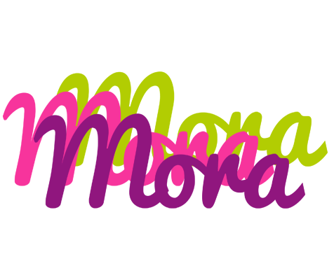 Mora flowers logo