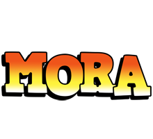 Mora sunset logo