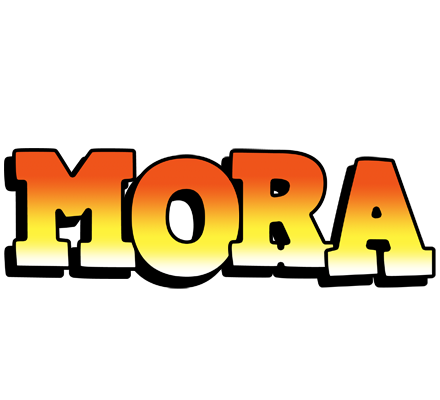 Mora sunset logo