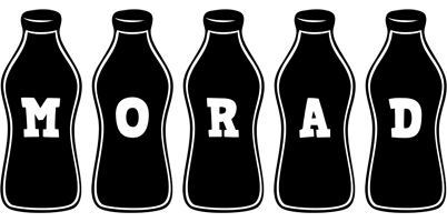 Morad bottle logo