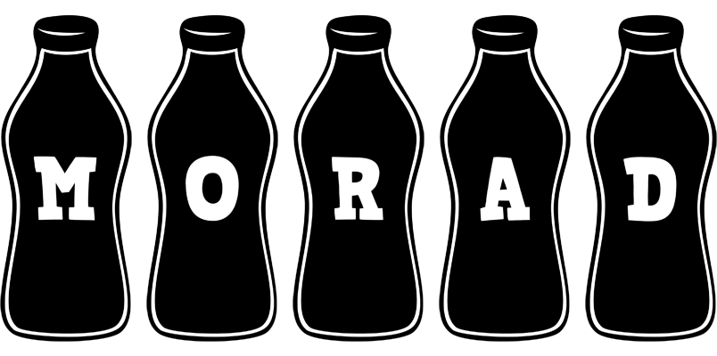 Morad bottle logo