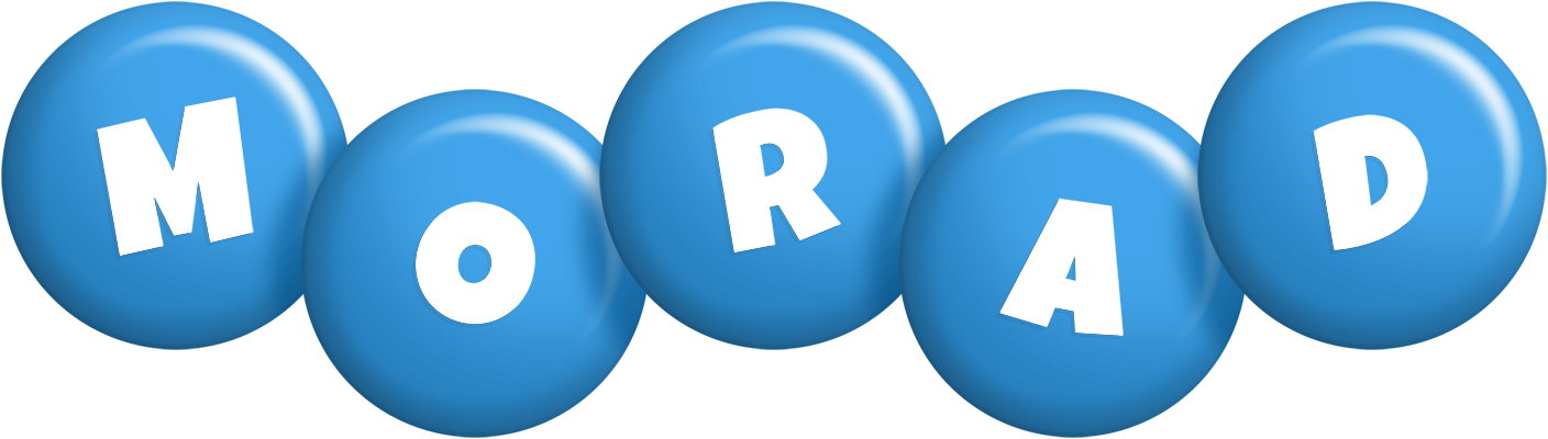Morad candy-blue logo