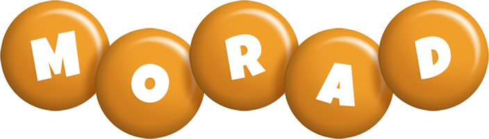 Morad candy-orange logo