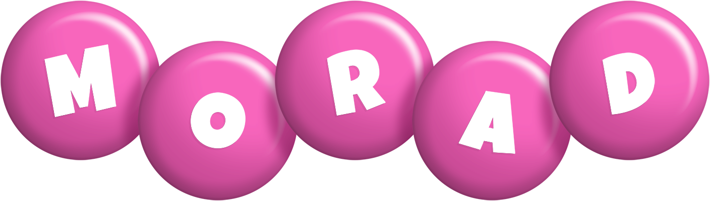 Morad candy-pink logo