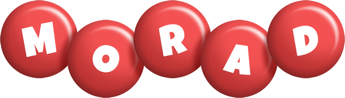 Morad candy-red logo