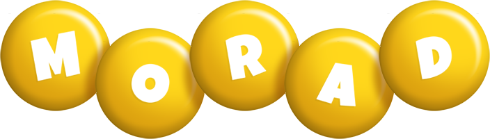 Morad candy-yellow logo