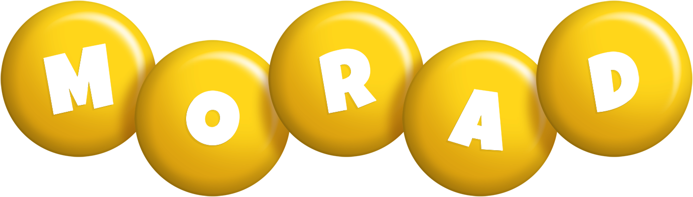 Morad candy-yellow logo